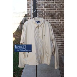 Polo Harrington Lightweight Windbreaker Raincoat